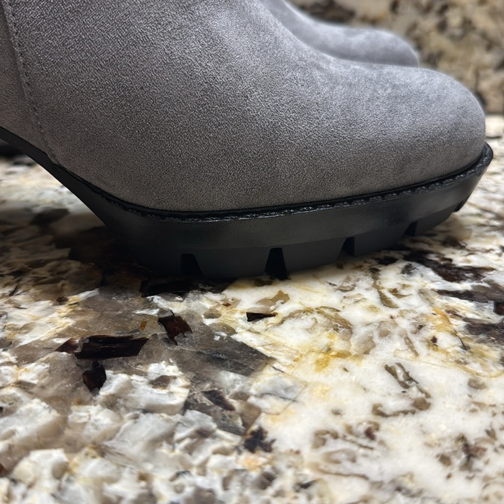 Jabasic High Heel Booties Grey 8.5 - Picture 3 of 8